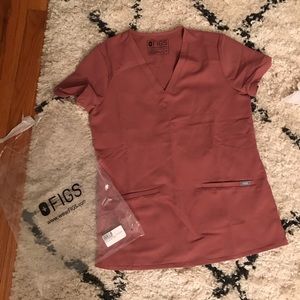 EUC figs mauve casma top